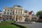 Slovak National Theater Historical Building and Ganymedes Fountain - Bratislava, Slovakia