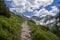 Slovak Western Tatras. View of the Rohace peaks