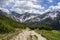 Slovak Western Tatras. View of the Rohace peaks