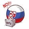 Slovakia country ball voting no