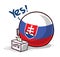 Slovakia country ball voting yes