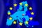Slovakia and European Union maps/ flags