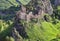 Slovakia, historic ruins of castle Lednica