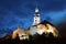 Slovakia - Nitra Castle at night