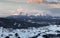 Slovakia Tatras mountain from Pieniny