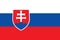 Slovakia vector flag. The flag of Slovakia. Bratislava