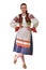 Slovakian folklore clothes traditional