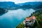 Slovenia Beautiful Nature - resort Lake Bled.