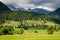 Slovenia, landscape and Mount Triglav