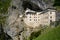 Slovenia, picturesque and historical castle of Predjama