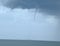 Slovenia, Portoroz, tornado at sea