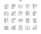 Slovenia Statehood Day Well-crafted Pixel Perfect Vector Thin Line Icons