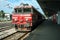 Slovenian Railways Slovenske Zeleznice electric locomotive Series 363 ready for departure on Ljubljana train station platform