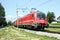 Slovenian Railways Slovenske Zeleznice electric locomotive Series 541 Taurus ready for pulling a cargo train near Ljubljana