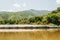 Slow boats on Mekong River in Northern Laos.