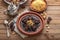 Slow cooked beef with dates, raisins and almonds - moroccan tajine