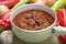 Slow cooked meat stew