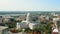 Slow drone rotation around Wisconsin State Capitol