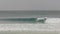 Slow motion 60fps clip of a surfer performing a re-entry at kirra on the gold coast of queensland, australia