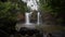 Slow-motion of Haew Suwat Waterfall in Khao Yai Park, Thailand