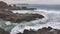 Slow motion landscape at Cathedral Rock, Kiama Australia.