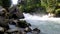 Slow Motion on the river Sarca - Dolomites Italy