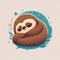 The slow-moving and adorable sloth can create a cute and relaxing t-shirt design.