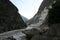 slow moving water at Tiger jump Gorge in Shangri-La China