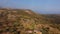 Slow panoramic of Marina di Camerota mountains and coast line