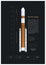 SLS 1B, Cargo Rocket. 3D illustration poster.