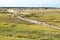 Slufter in dunes of Texel National Park on Texel island, Netherlands