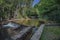 Sluice in Andorran river