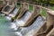 Sluice on Llobregat river in Spain