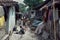 Slum dwellers of Kolkata-India