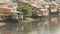 Slum on the river. Saigon. Vietnam. 6 View.