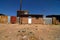 Slum in a rural area in Argentina