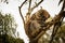 Slumbering Koala in Eucalyptus Haven