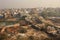 Slums of New Delhi seen from Tughlaqabad Fort