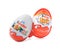 Slynchev Bryag, Bulgaria - May 24, 2023: Kinder Surprise and Joy Eggs on white