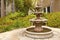 Smal backyard garden fountain San Diego California.