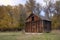 Small abandoned barn in Colorado