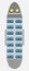 Small Aircraft Seat Map Vector