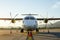 Small Airplane or Aeroplane Parked at Airport