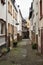 Small alley in Bacharach, Germany