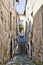 Small alley in an italian village