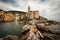 Small and Ancient Tellaro Village Tourist resort in the Gulf of La Spezia Liguria Italy