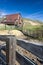 Small animal corral and iconic barn