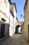 Small arch in picturesque alley