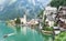 Small austrian city Hallstatt in summer