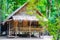 Small bamboo house for live in forest